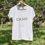 CAMP T-shirts [ woman / white ]