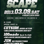 【FLYER】クラブイベント「JUNGLESCAPE」
