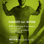 【FLYER】クラブイベント「HANGOVER」